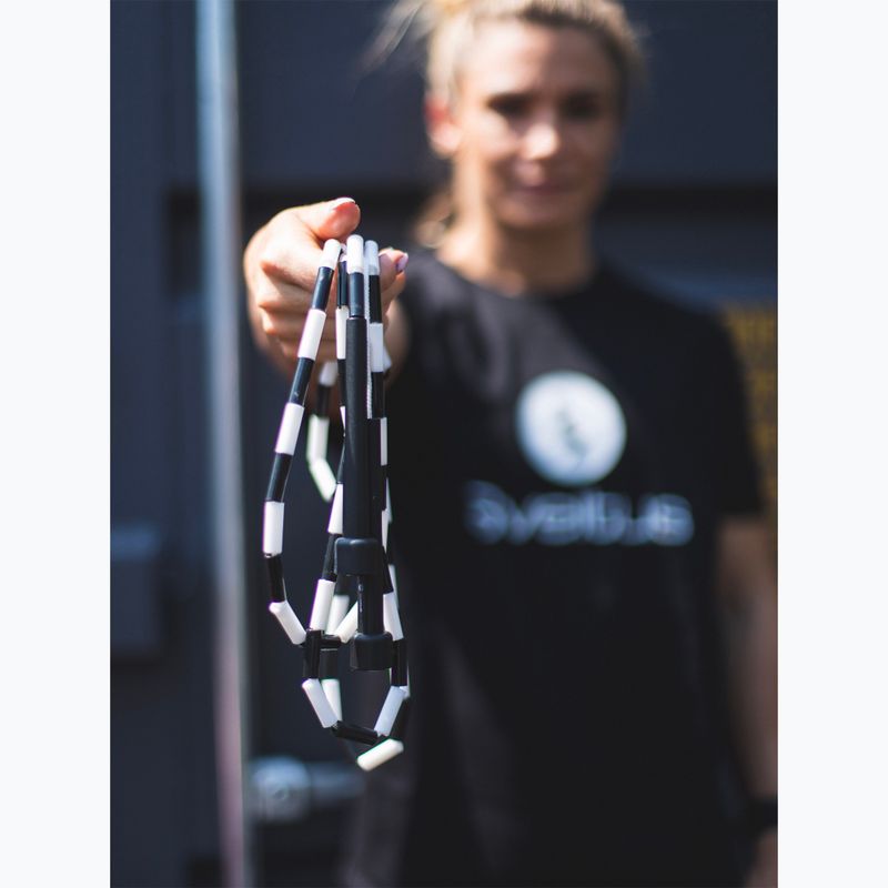 Coardă de antrenament Sveltus Crossovers 213 cm black/white 2