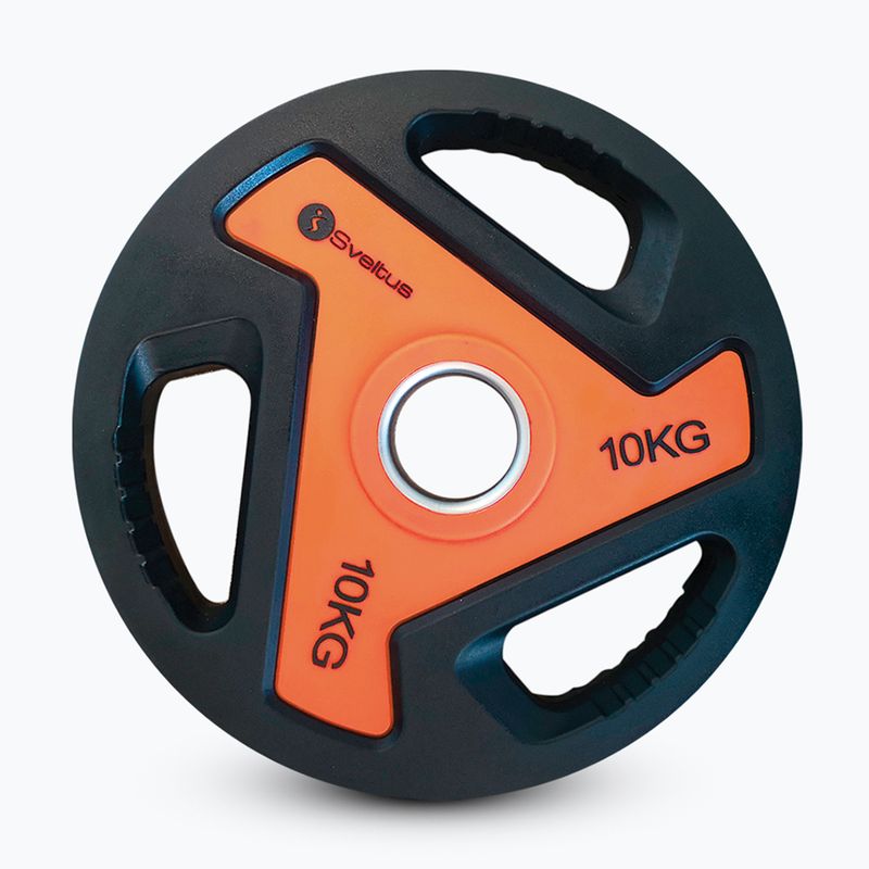 Disc olimpic Sveltus Olympic Disc With Handles 10 kg black
