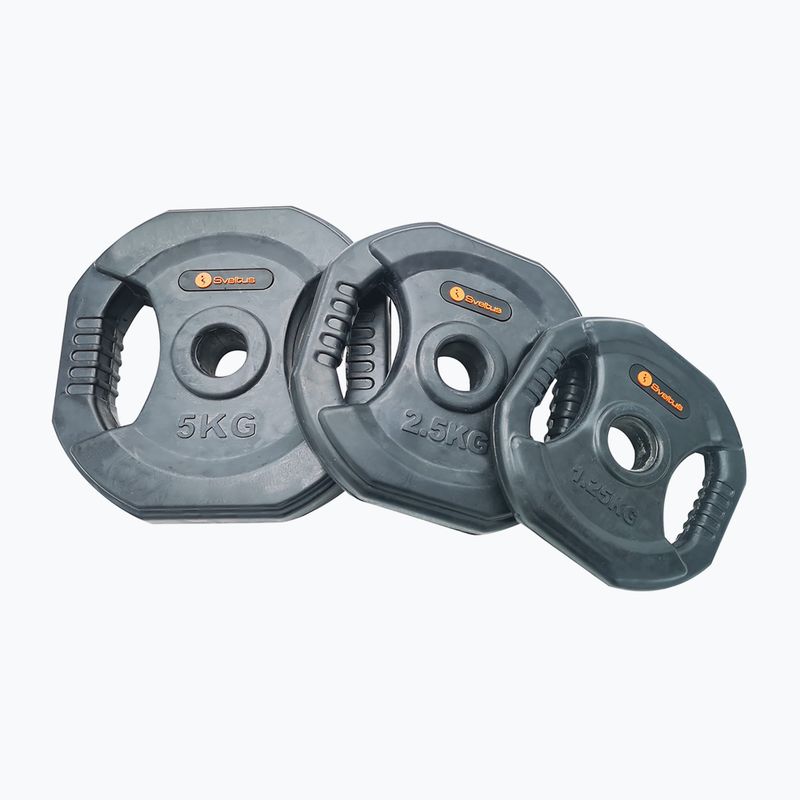 Greutate bumper de olimpiadă Sveltus Starting Olympic 2,5 kg black 3