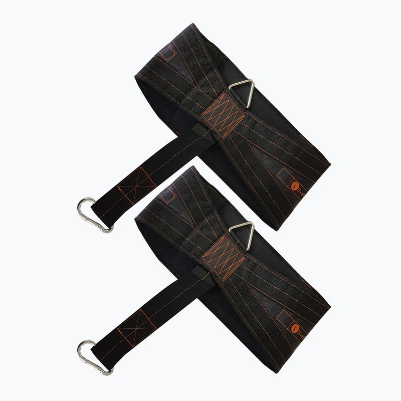 Sveltus AB Sling x2 negru negru de formare a mușchilor abdominali mâneci de formare 2