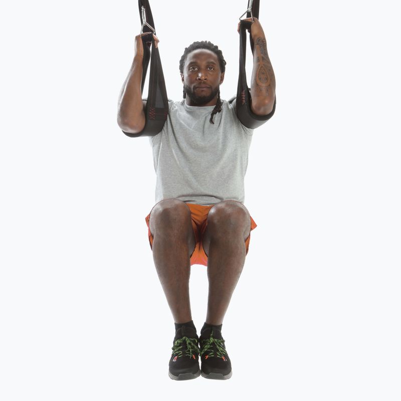 Sveltus AB Sling x2 negru negru de formare a mușchilor abdominali mâneci de formare 7