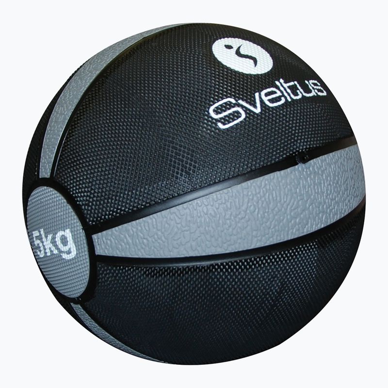 Minge medicinală Sveltus Medicine Ball 5 kg black/grey