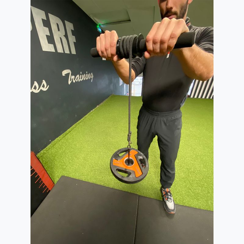 Aparat de antrenament pentru încheieturi și antebrațe Sveltus Wrist Roller black 2