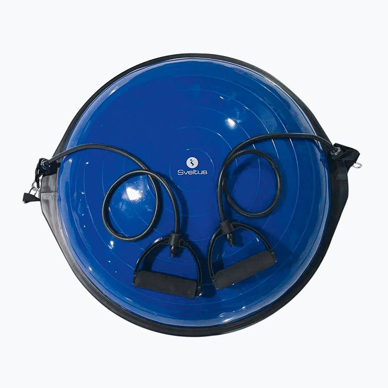 Bosu echilibru minge de echilibru Sveltus antiderapant Dome Trainer albastru 5513 5