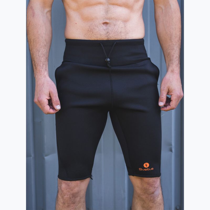 Pantaloni scurți de antrenament Sveltus Sweat black 4