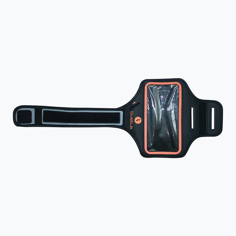 Bandană pentru telefon Sveltus Smartphone Armband Big Model orange/ black 2