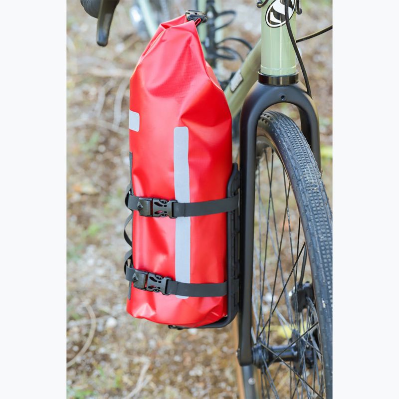 Geantă de bicicletă pentru furcă Zefal Z Adventure Fork Pack & Holder czerwona ZF-7051 6
