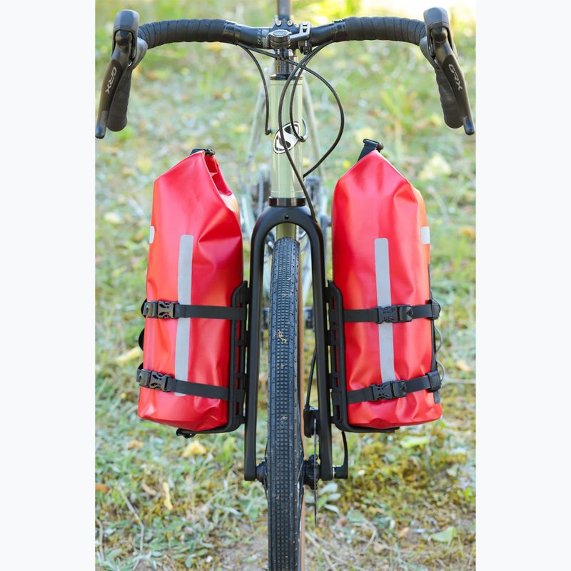 Geantă de bicicletă pentru furcă Zefal Z Adventure Fork Pack & Holder czerwona ZF-7051 8