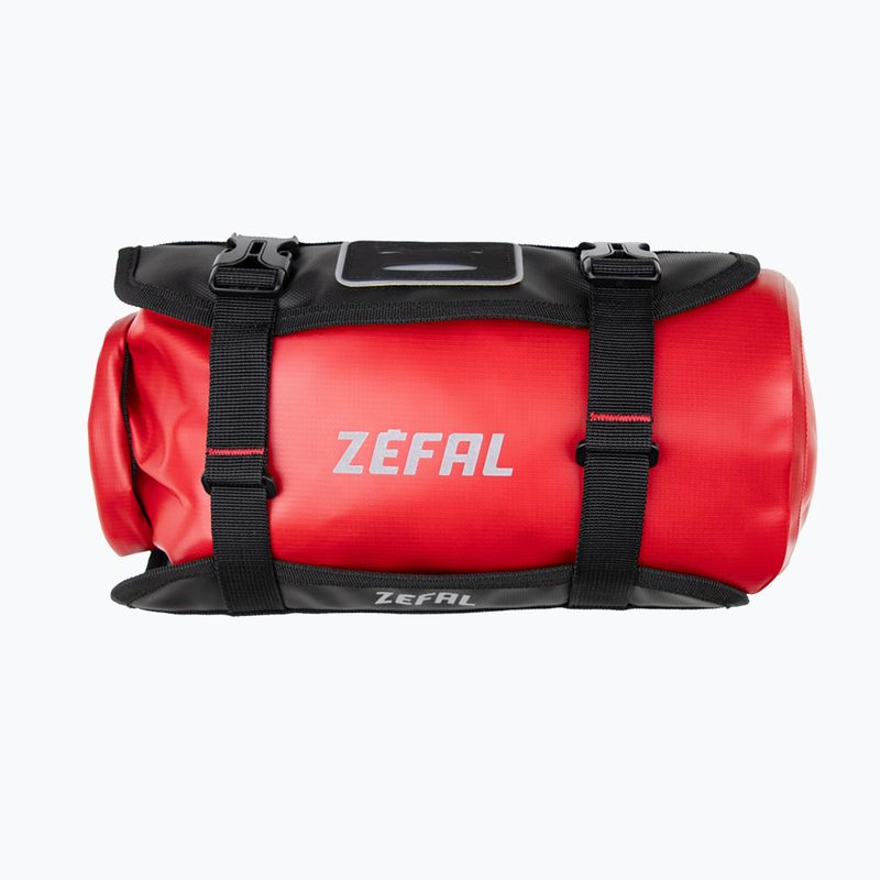 Geantă de ciclism pentru ghidon Zefal Z Adventure F5 5 l red/black