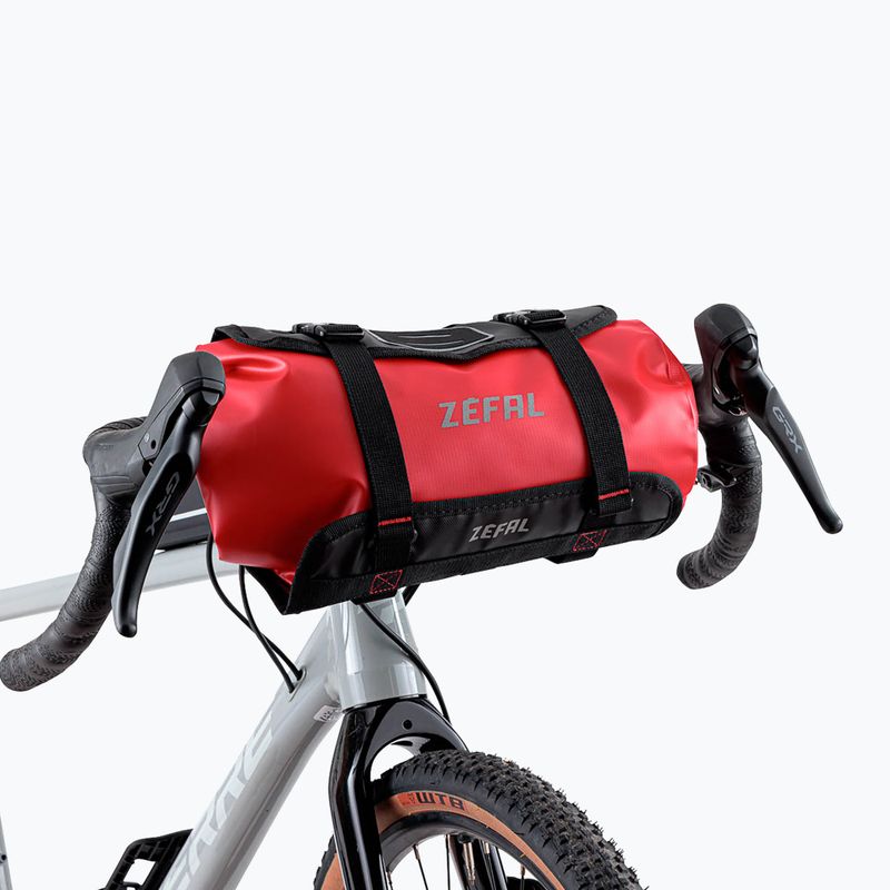 Geantă de ciclism pentru ghidon Zefal Z Adventure F5 5 l red/black 3