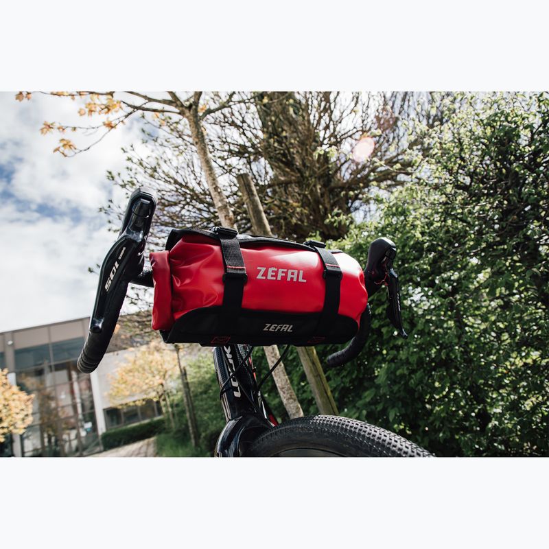 Geantă de ciclism pentru ghidon Zefal Z Adventure F5 5 l red/black 6