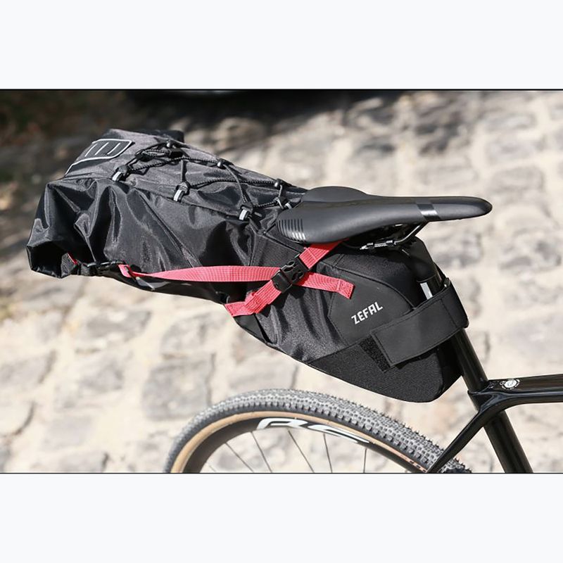 Zefal Bikepacking Bikepacking sub geanta de scaun cu Adventure R11 negru ZF-7001 9