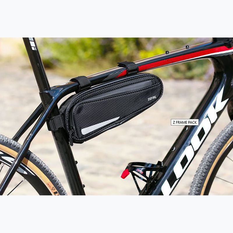 Sub scaun sac de biciclete Zefal Bikepacking cu Frame Pack negru ZF-7049 6