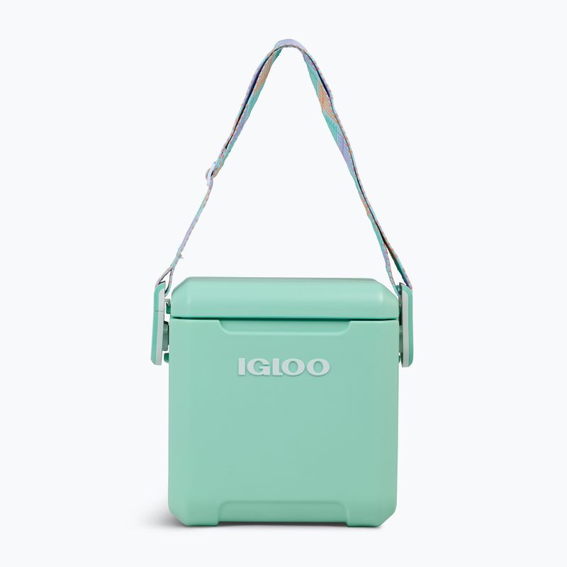 Frigider turistic Igloo Tag-A-Long Too 10 l seafoam zig zag