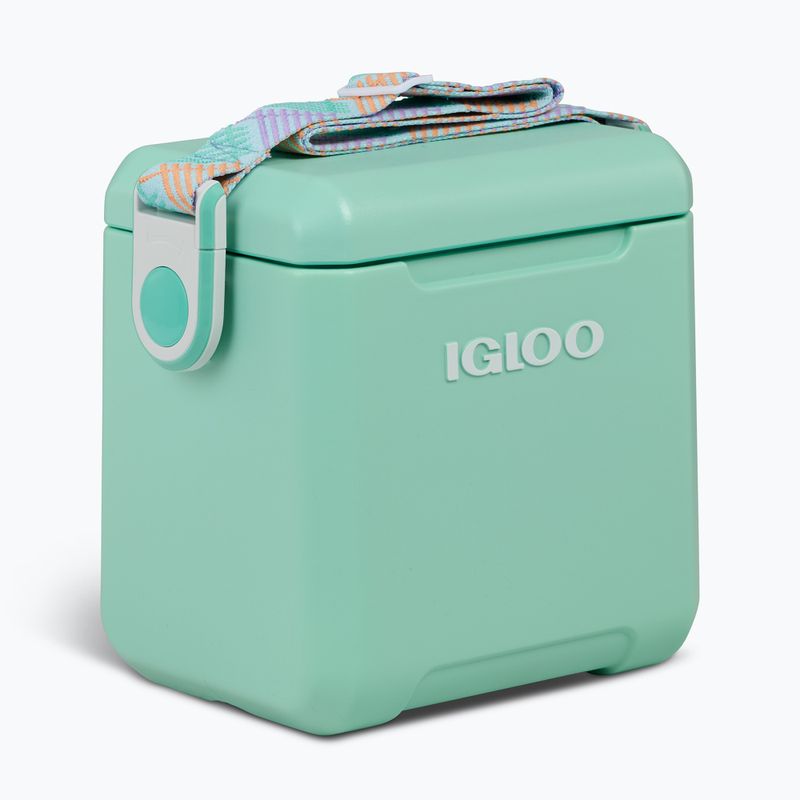 Frigider turistic Igloo Tag-A-Long Too 10 l seafoam zig zag 4