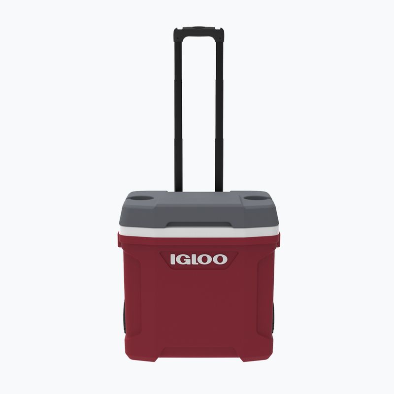 Frigider turistic Igloo Latitude 30 Qt Roller 28 l industrial red/ meteorite