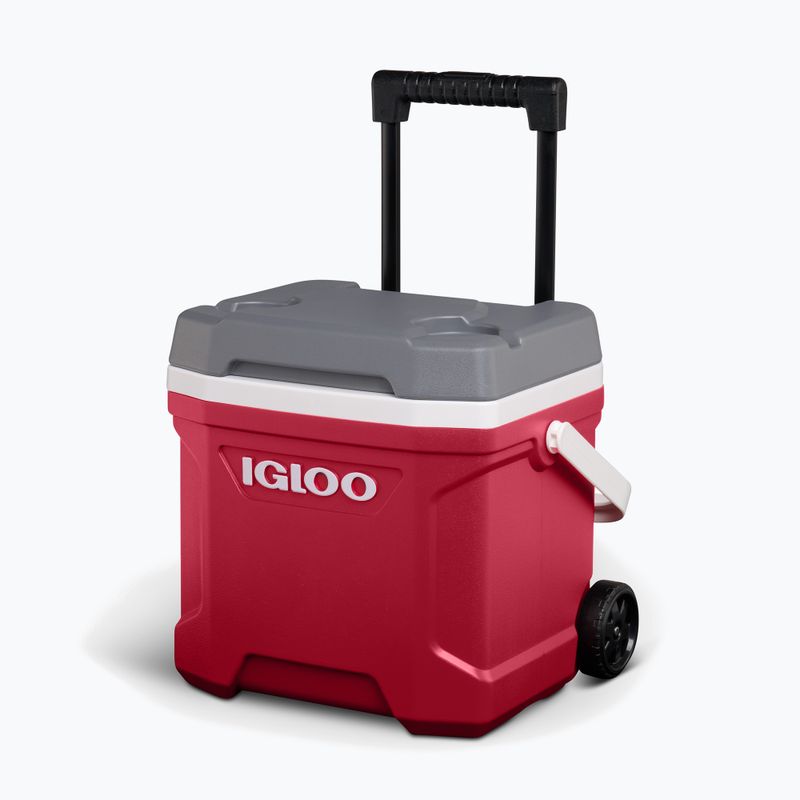 Frigider turistic Igloo Latitude 16 Qt Roller 15 l industrial red/ meteorite 8