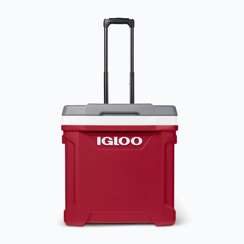 Frigider turistic Igloo Latitude 60 Roller 56 l industrial red/ meteorite 9
