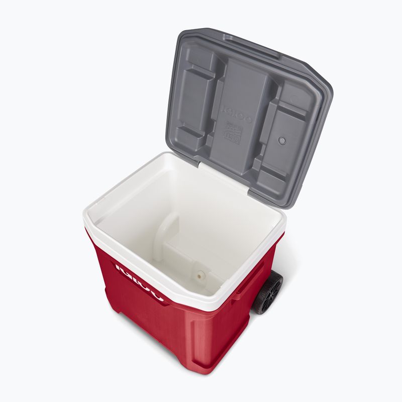 Frigider turistic Igloo Latitude 60 Roller 56 l industrial red/ meteorite 13