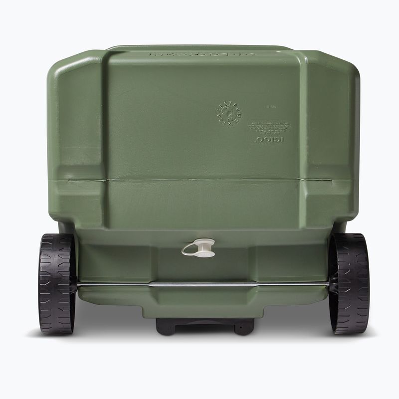 Frigider turistic Igloo Ecocool Latitude 60 Qt Roller 56 l vintage green 8