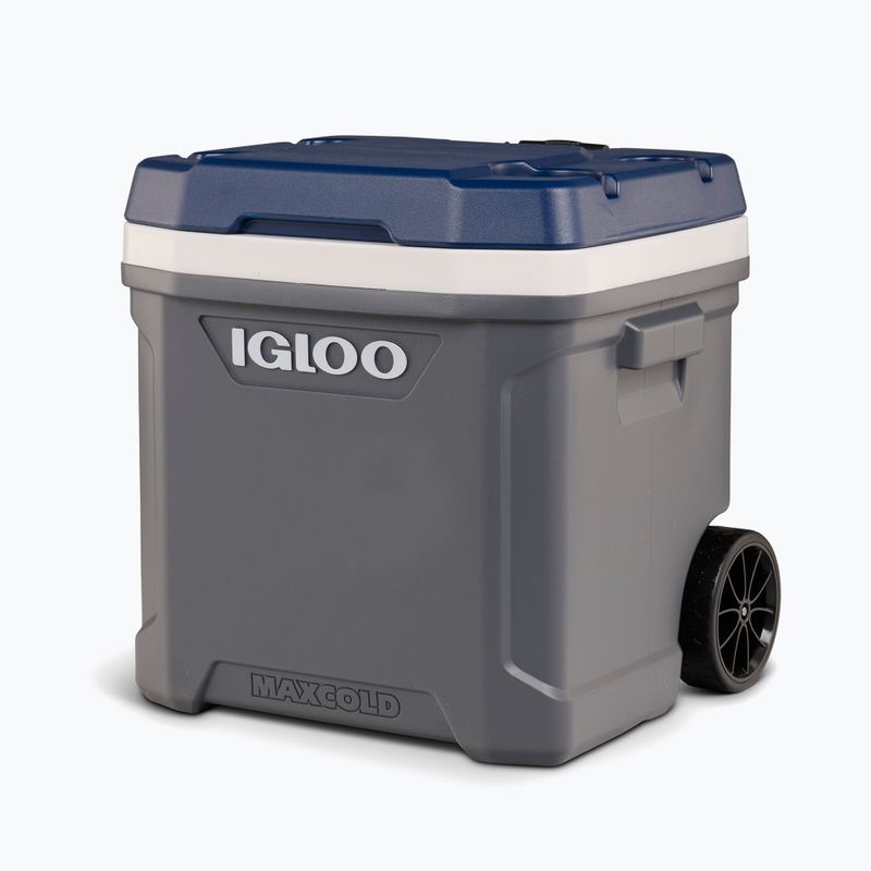 Frigider turistic Igloo Maxcold Latitude 62 Qt Roller 59 l carbonite/ aegean sea 2