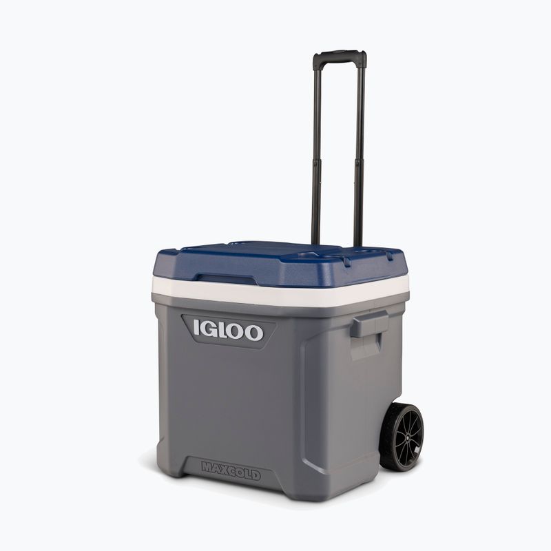 Frigider turistic Igloo Maxcold Latitude 62 Qt Roller 59 l carbonite/ aegean sea 9