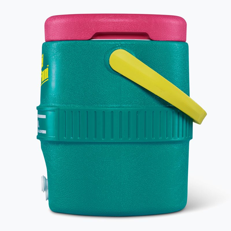 Recipient pentru apă Igloo Retro Barrel Of Fun 2 Gallon 7,6 l dark jade/bold magenta/livewire yellow 5