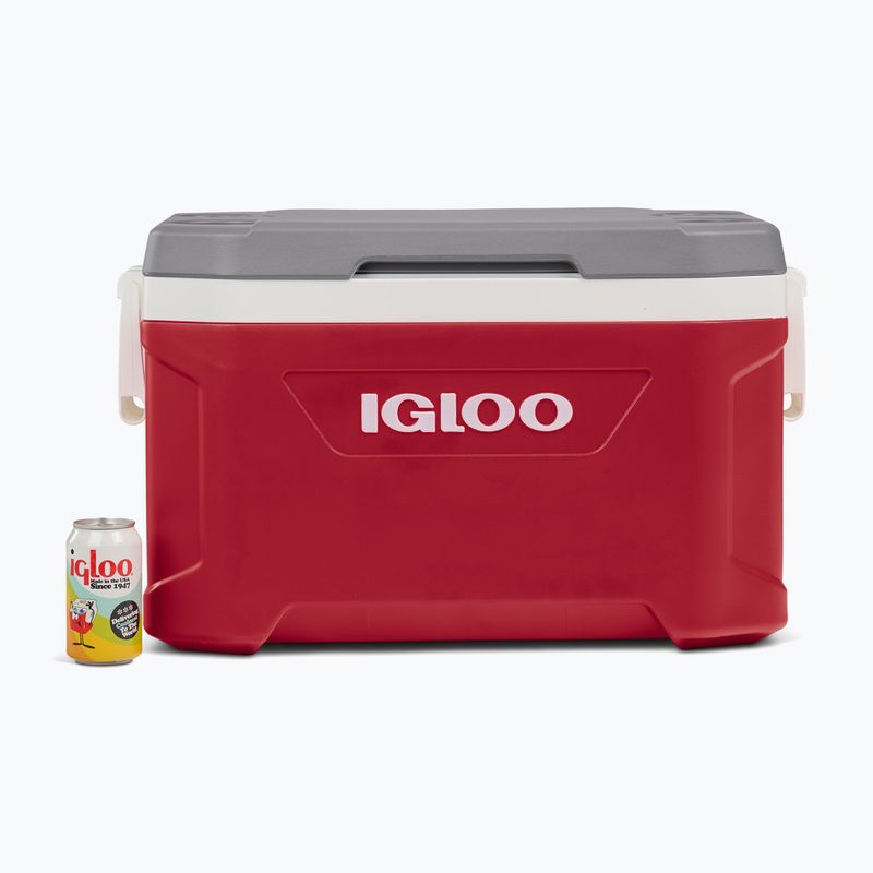 Frigider de camping Igloo Latitude 52 49 l industrial red 11