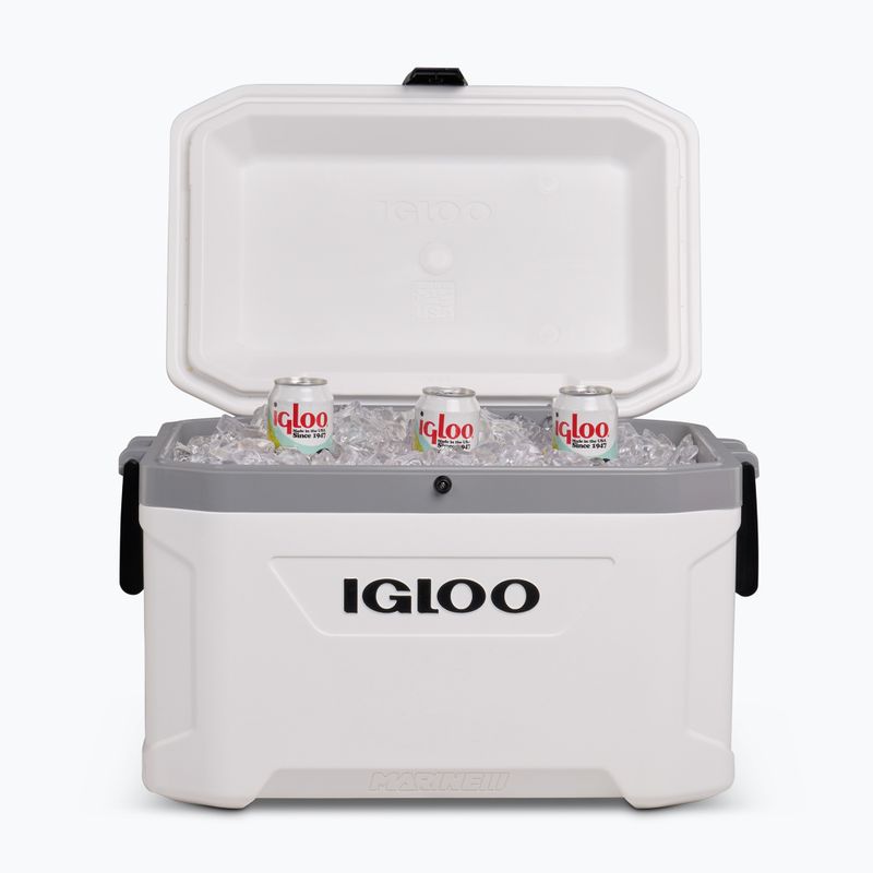 Frigider turistic Igloo Latitude Marine Ultra 54 51 l white/moonscape gray 10