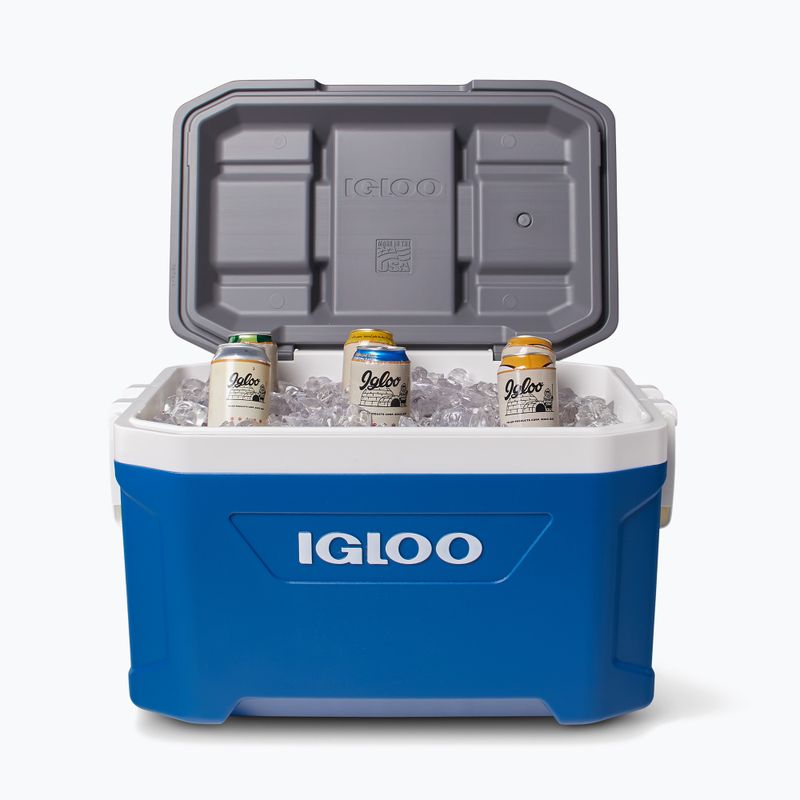Igloo Latitude 52 indigo blu/alb/meteorit frigider de turism 9