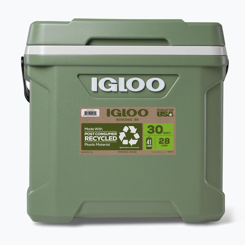 Igloo Ecocool Ecocool Latitude 30 eco gri/verde de epocă/negru frigider turistic 5