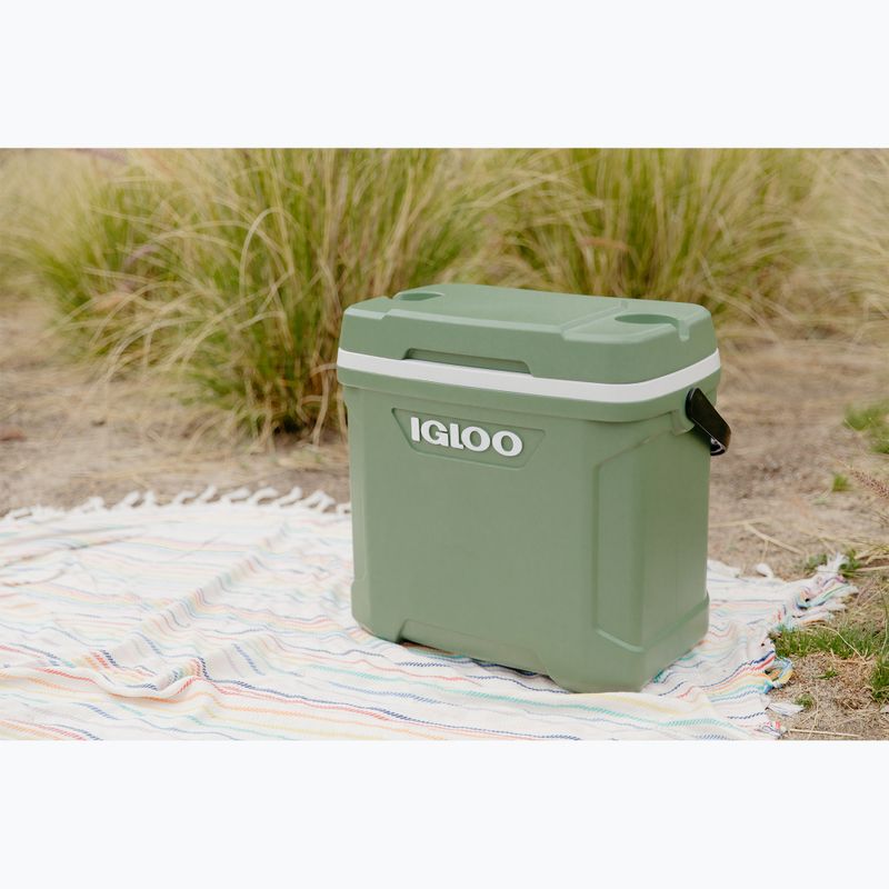 Igloo Ecocool Ecocool Latitude 30 eco gri/verde de epocă/negru frigider turistic 7