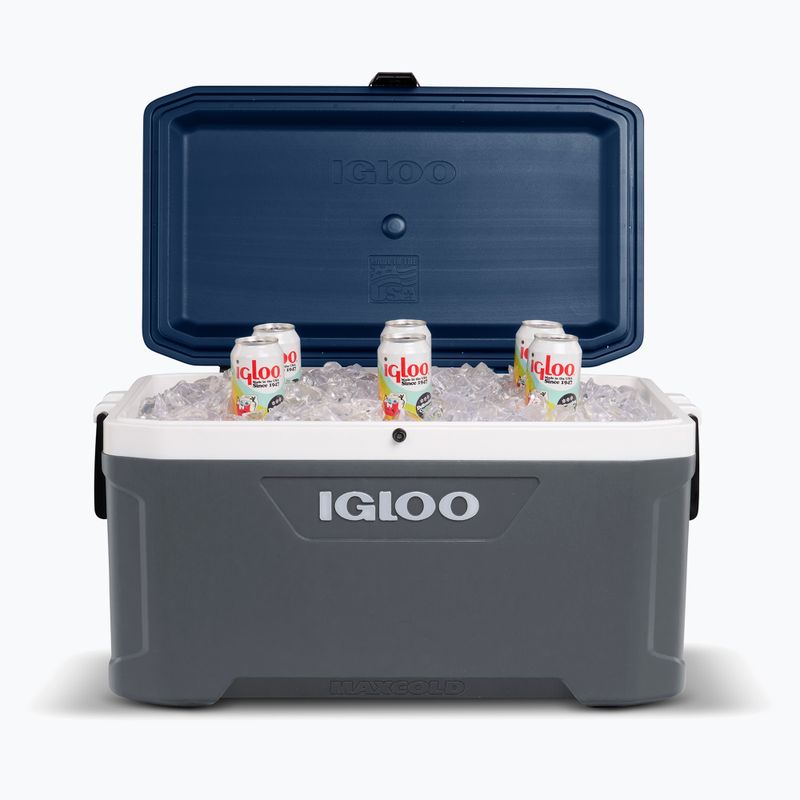 Frigider turistic Igloo Maxcold Latitude 70 Qt 66 l carbonite/ aegean sea 10