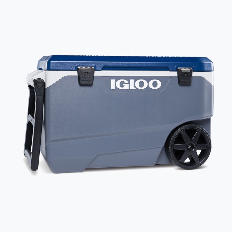 Frigider turistic Igloo Maxcold Latitude 90 Qt Roller 85 l carbonite/aegean sea 3