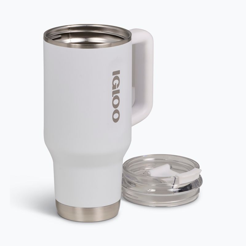 Cană termică Igloo Travel Flip n' Sip 960 ml white 2