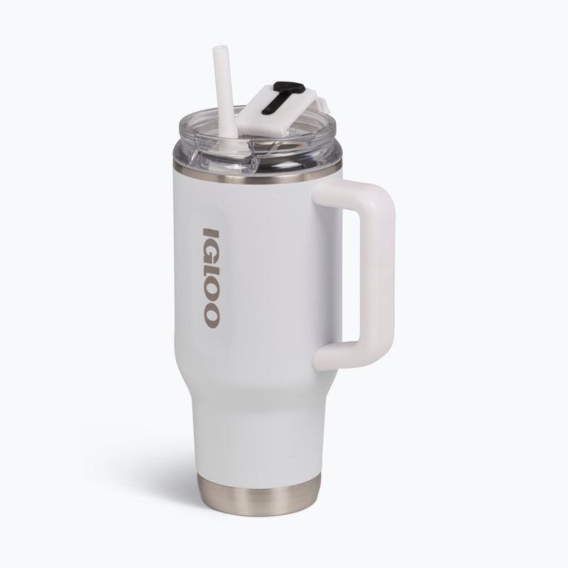Cană termică Igloo Travel Flip n' Sip 960 ml white 4
