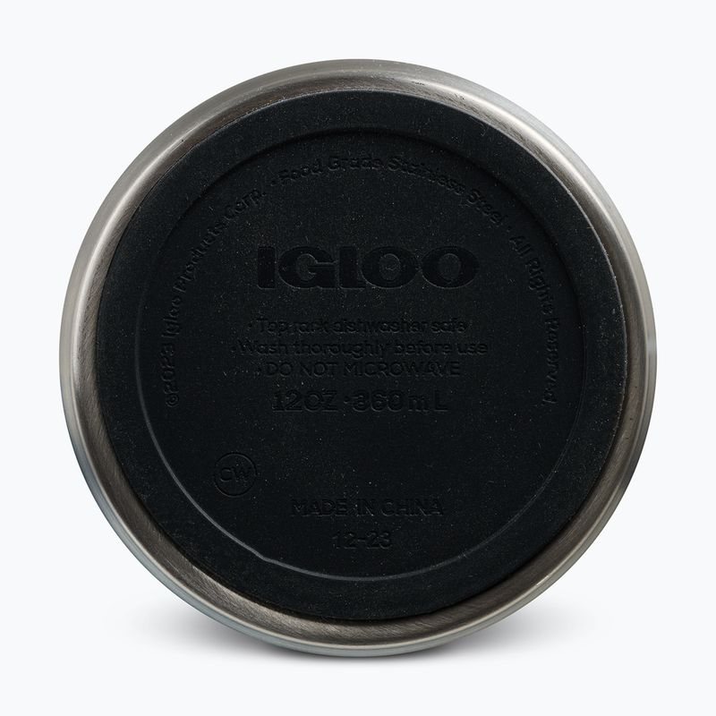 Cană termică Igloo Tumbler Flip 'n' Sip 360 ml carbonite 6