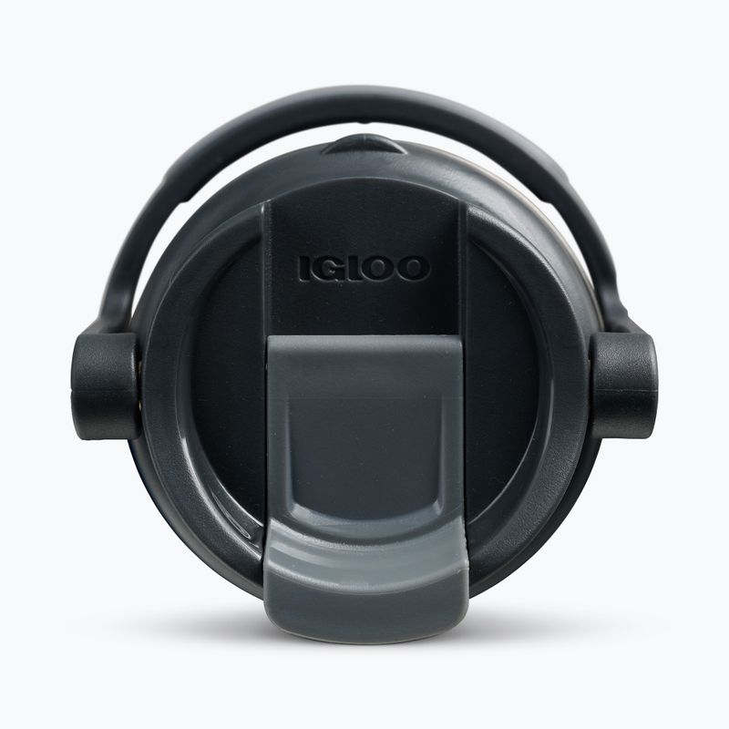 Cană termică Igloo Tumbler Flip 'n' Sip 360 ml carbonite 7