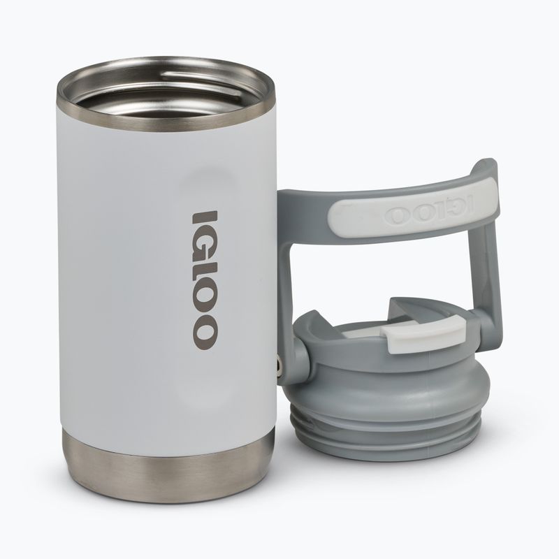 Cană termică Igloo Tumbler Flip 'n' Sip 360 ml white 11