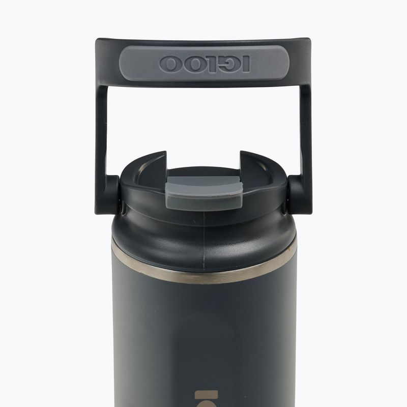 Cană termică Igloo Tumbler Flip 'n' Sip 480 ml carbonite 5