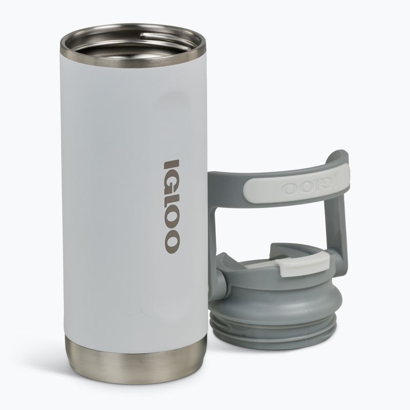 Cană termică Igloo Tumbler Flip 'n' Sip 480 ml white 2
