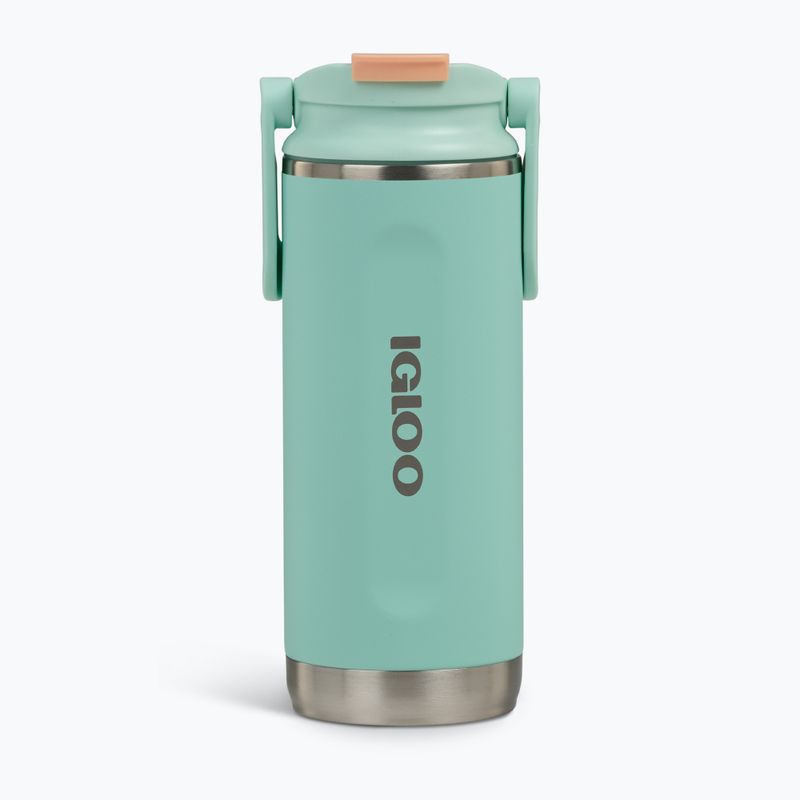 Cană termică Igloo Tumbler Flip 'n' Sip 480 ml seafoam