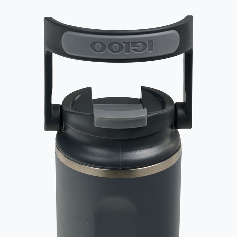 Cană termică Igloo Tumbler Flip 'n' Sip 600 ml carbonite 5