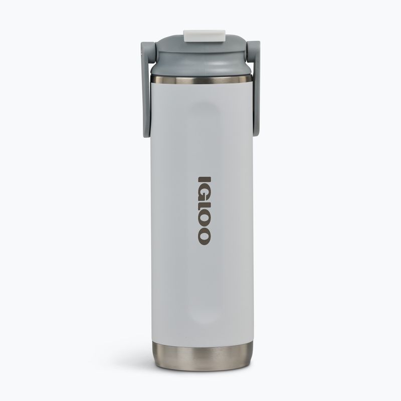 Cană termică Igloo Tumbler Flip 'n' Sip 600 ml white
