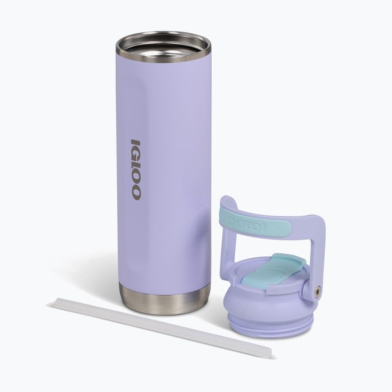 Cană termică Igloo Tumbler Flip 'n' Sip 600 ml lilac breeze 2