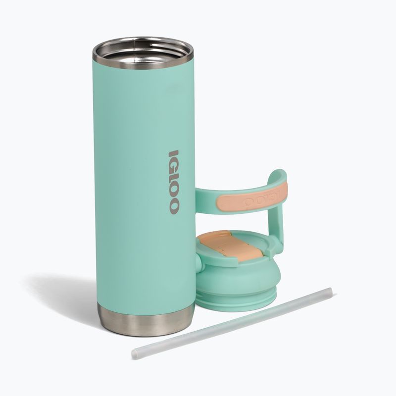 Cană termică Igloo Tumbler Flip 'n' Sip 600 ml seafoam 2