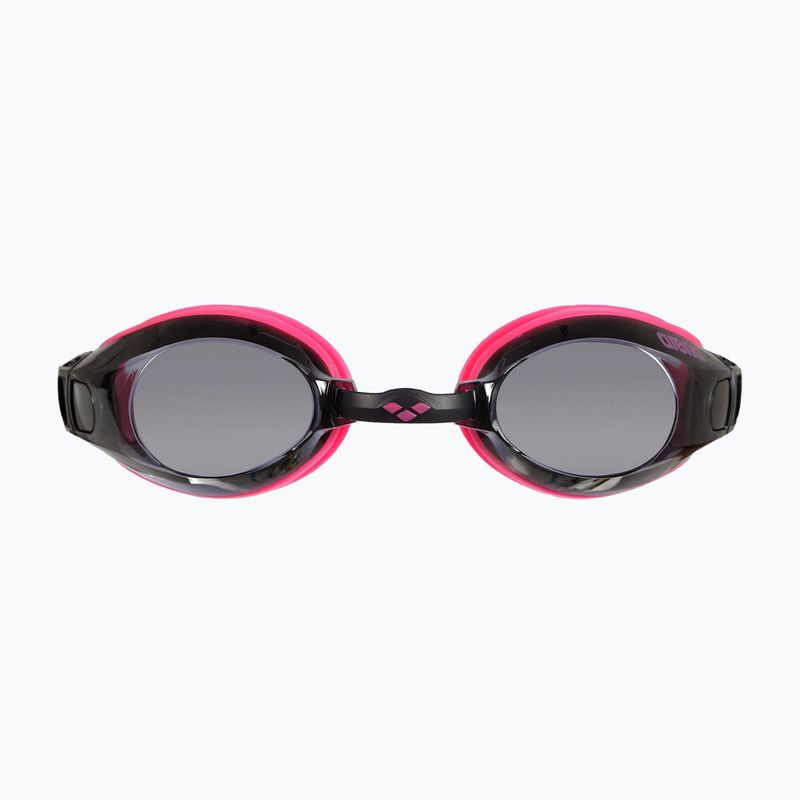 Ochelari înot arena Zoom X-Fit pink/smoke/black 2