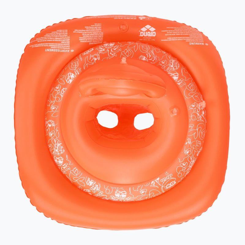 Scaun plutitor pentru copii arena Water Tribe Baby Swim Seat nectarine/white 2