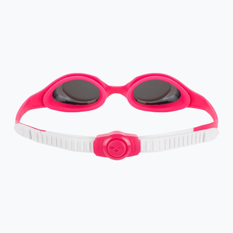 Ochelari de înot pentru copii arena Spider JR Mirror white/pink/fuchsia 5