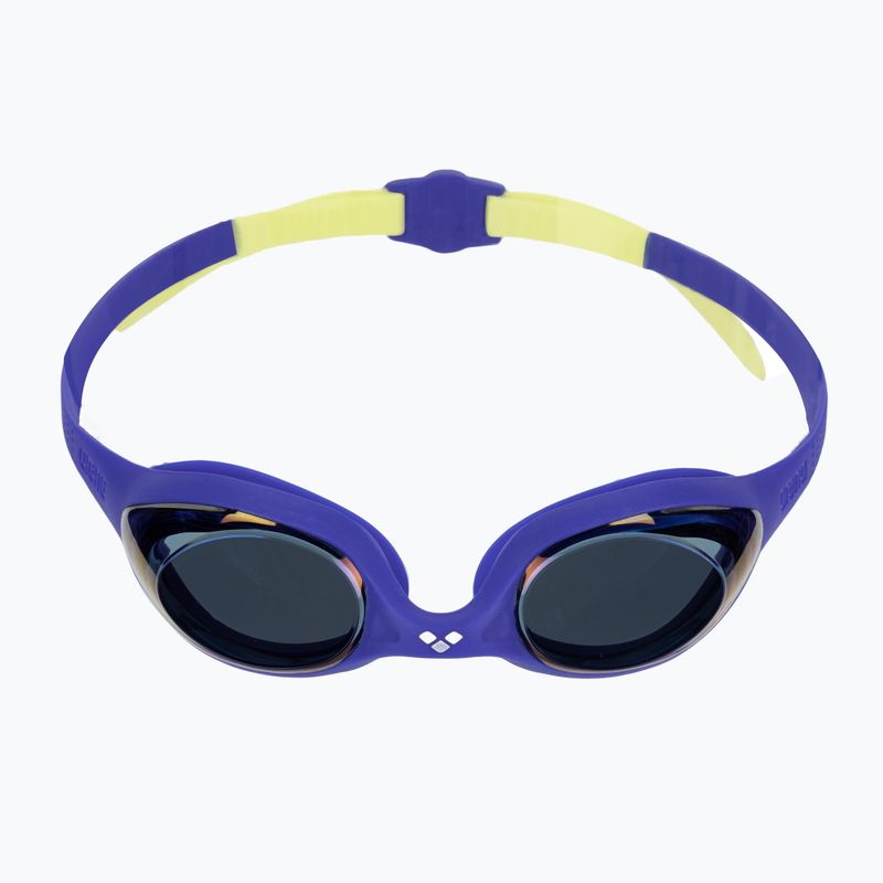 Ochelari de înot pentru copii arena Spider JR Mirror blue/blue/yellow 2